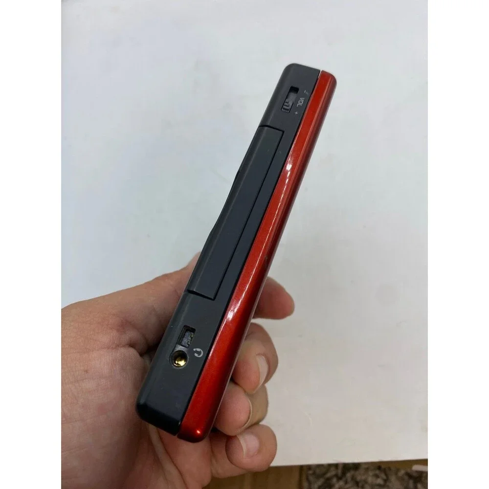 Nintendo DS Lite Metallic Red/Black USG-001: W/ OEM Charger + pen Supports GBA